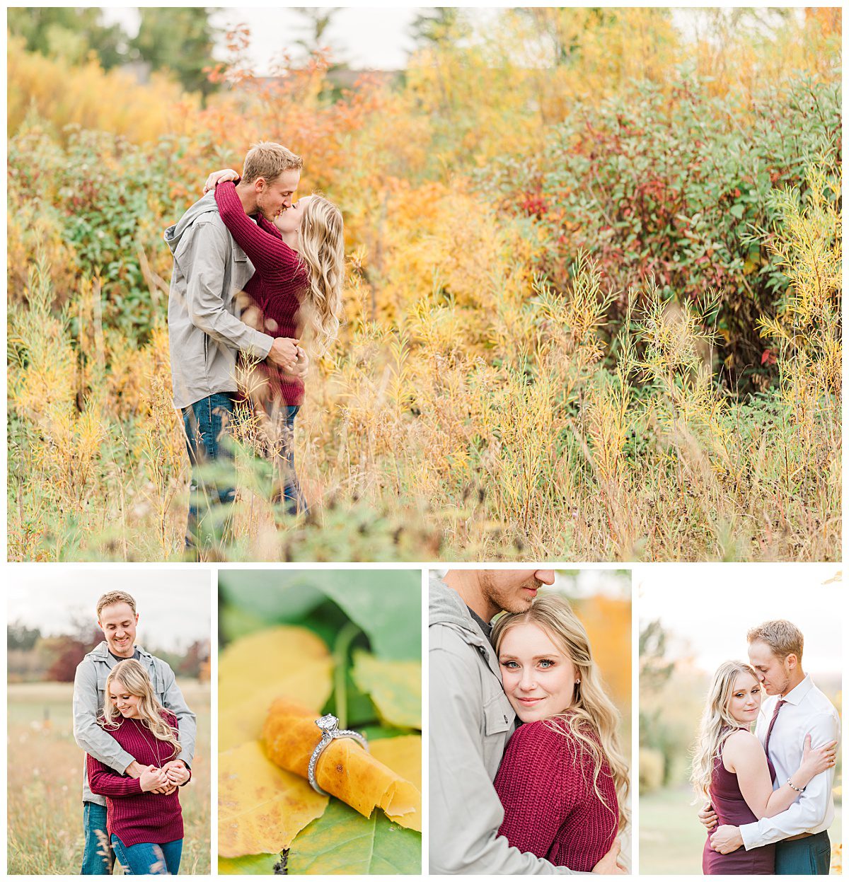 Michener Park Red Deer Fall Engagement Session